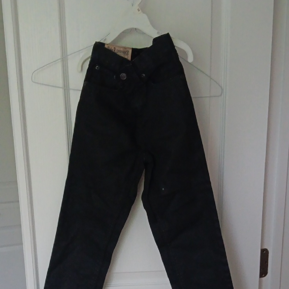 RLX Ralph Lauren Black Straight Leg Jeans
